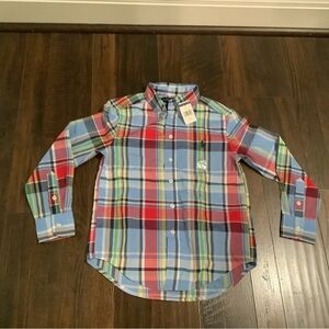 Ralph Lauren Baby Boy Flannel Shirt, *8 years old*
